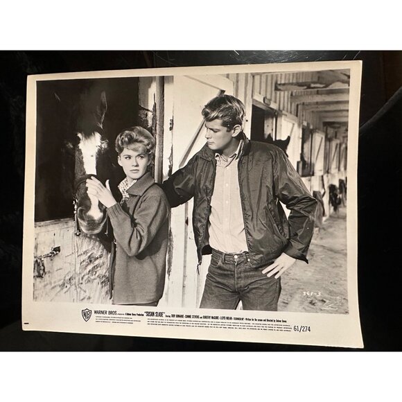 Vintage 1961 Susan Slade Movie Still Connie Stevens Troy Donahue Horse Photo - Picture 2 of 13